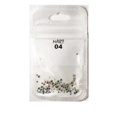 Стразы (04 Glass Микс Clear AB ss4ss8 (3уп))