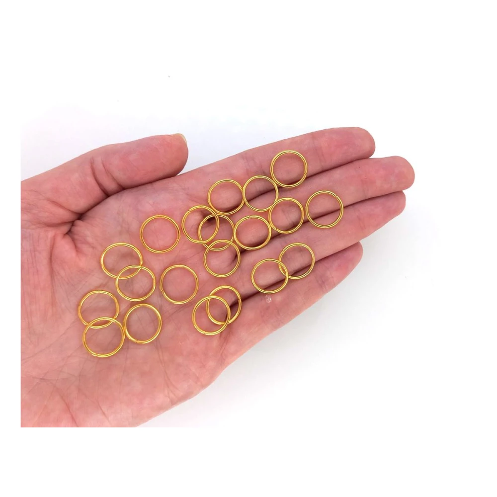 Пирсинг для волос 10 ед/уп SweetBeads (колечко золото)