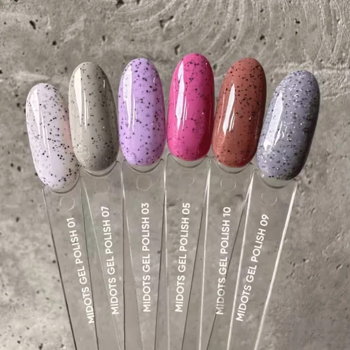 Гель лак NailSofTheDay MiDots 10 мл (005)