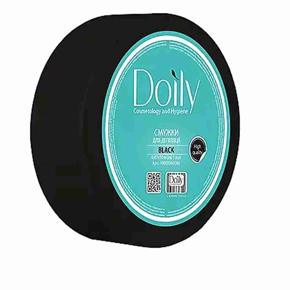 Стріпси Doily для депиляції 0.07х50 м в рулоні (Чорний)