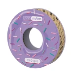 Запасний блок для файл-стрічки змінний білий Сталекс Expert 240 грит 8 м