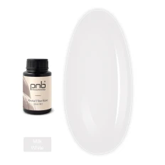 База для гель лака PNB UV Base REVITAL Fiber 30 мл (Milk White)