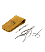 Набор инструментов желтый OLTON (накS+кусXS+ножн100мм+топ/лоп)