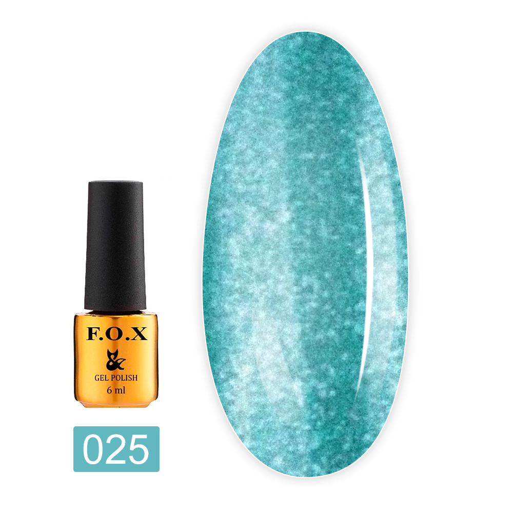 Гель лак FOX Gold Pigment 6 мл (025)