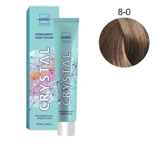Крем-фарба для волосся Unic Crystal 100 мл (8-0)