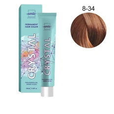 Крем-фарба для волосся Unic Crystal 100 мл (8-34)