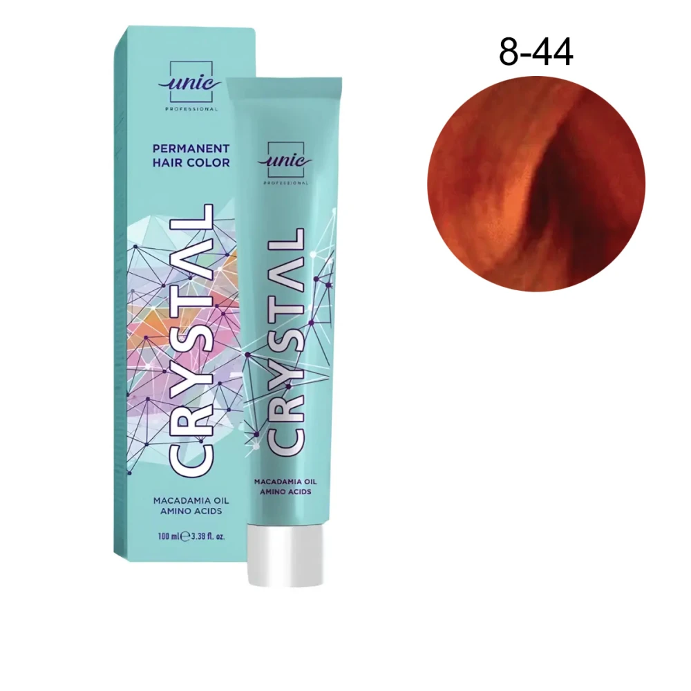 Крем-краска для волос Unic Crystal 100 мл (8-44)
