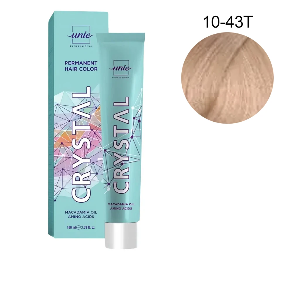 Крем-краска для волос Unic Crystal 100 мл (10-43T)