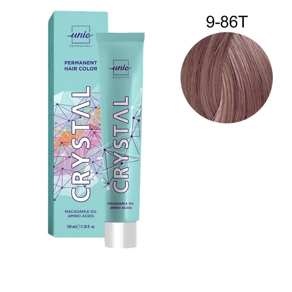 Крем-краска для волос Unic Crystal 100 мл (9-86T)