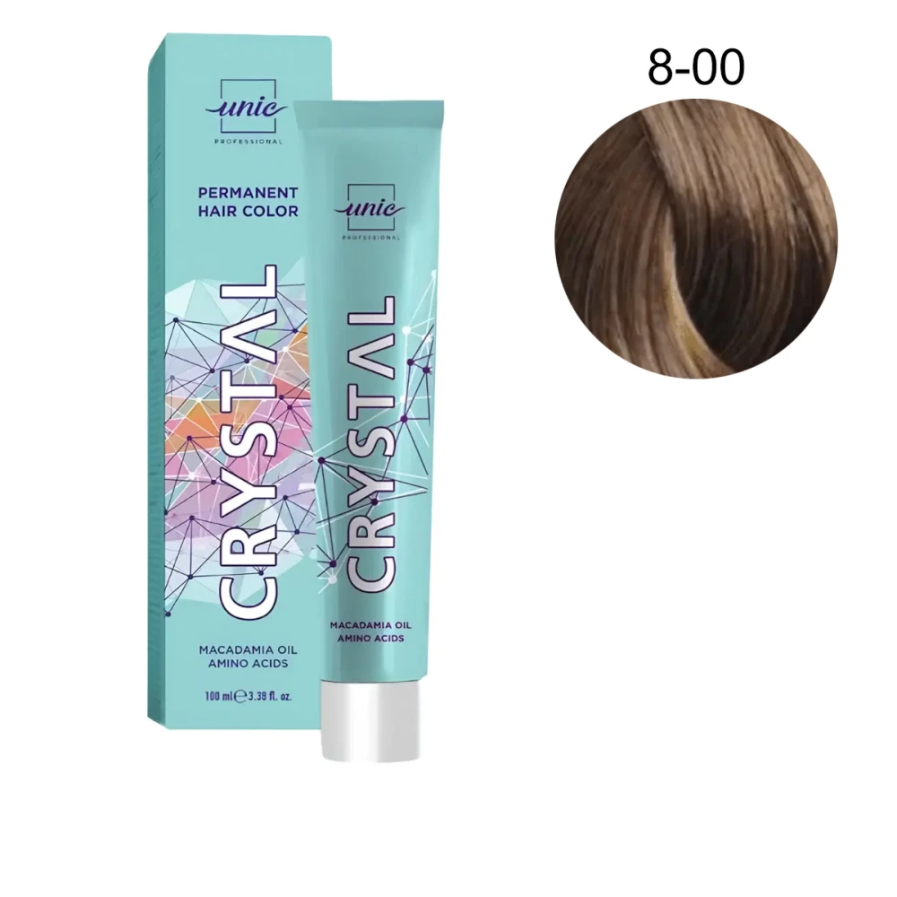 Крем-краска для волос Unic Crystal 100 мл (8-00)