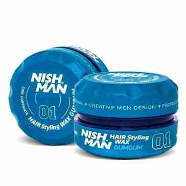 Помада Nishman B1 gum-gum для стайлінгу 150 мл (001)