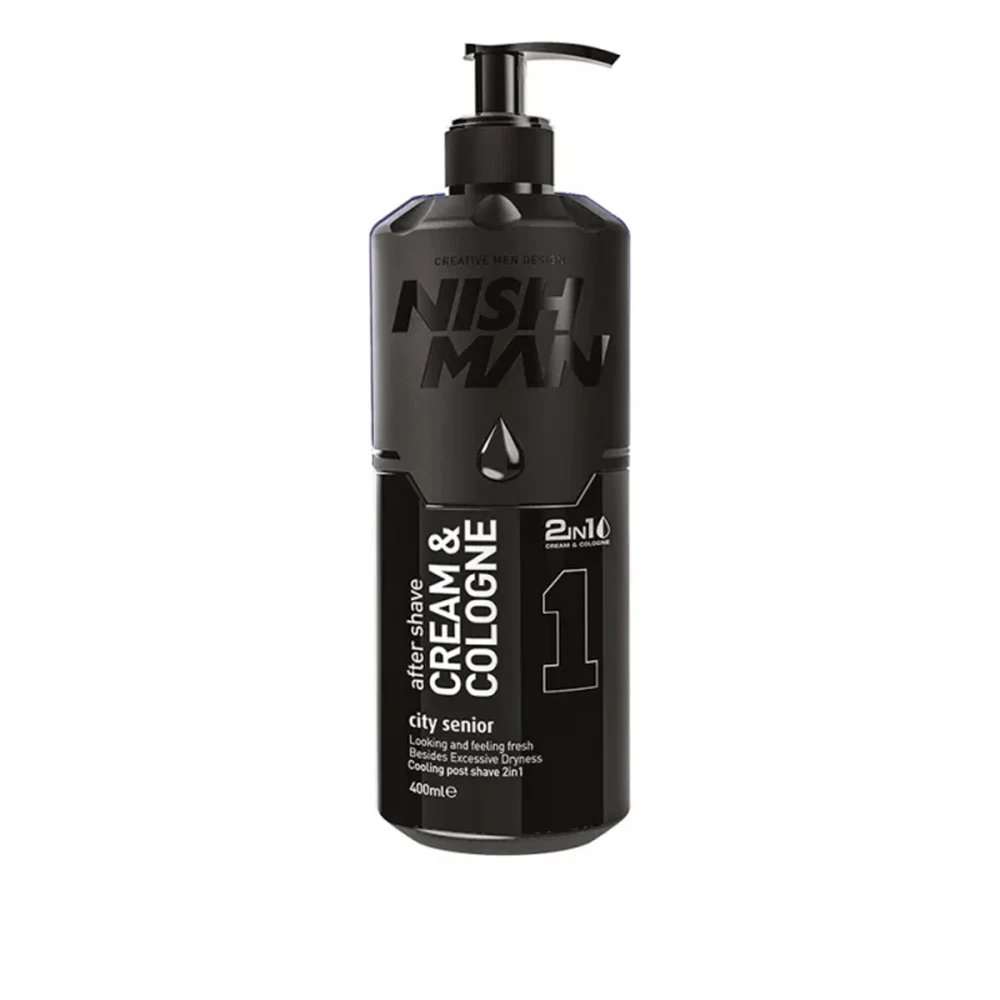 Бальзам после бритья 2в1 Nishman 400 мл (City Senior)