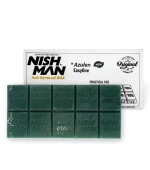 Воск для депиляции Nishman плиточный зеленый 500 г