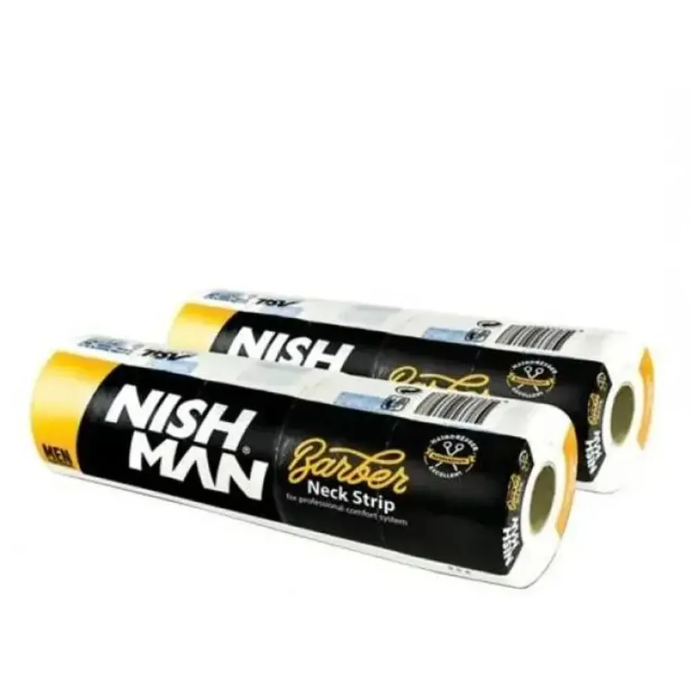 Воротнички бумажные Nishman белые 5х100