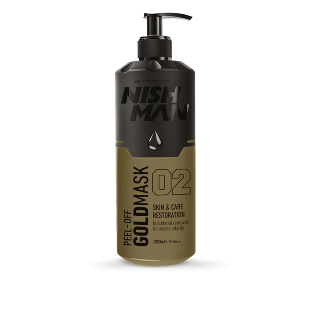 Маска для лица Nishman 200 мл (Золотая)