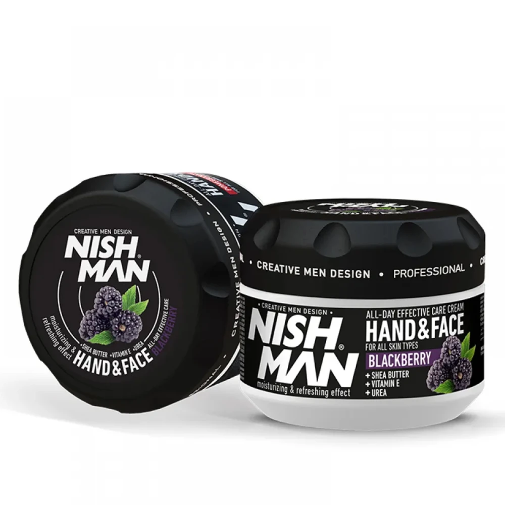 Крем для рук и лица Nishman Ежевика 300 мл