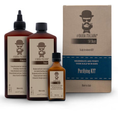 Набор трихологической косметики против перхоти Barba Italiana Purifying Kit 50 days (Fenice Opera Olimpicoo)