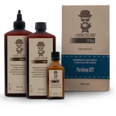 Набір трихологіч косметики проти лупи Barba Italiana Purifying Kit 50 days (Fenice Opera Olimpicoo)