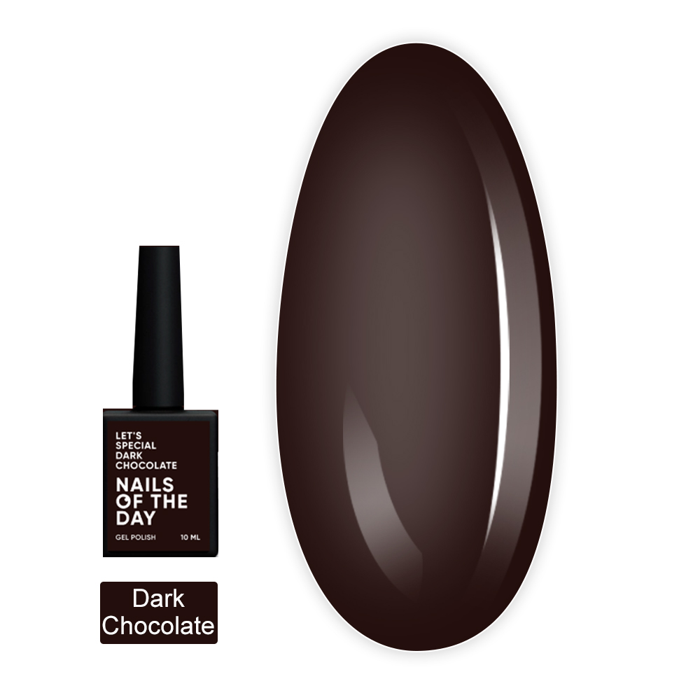 Гель лак NailSofTheDay Let`s Spetial 10 мл (Dark Chocolate)