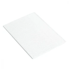 Салфетка-нагрудник Fortius Pro медицинская 3-х шаровая 33х41 см (50 шт) (Белая)