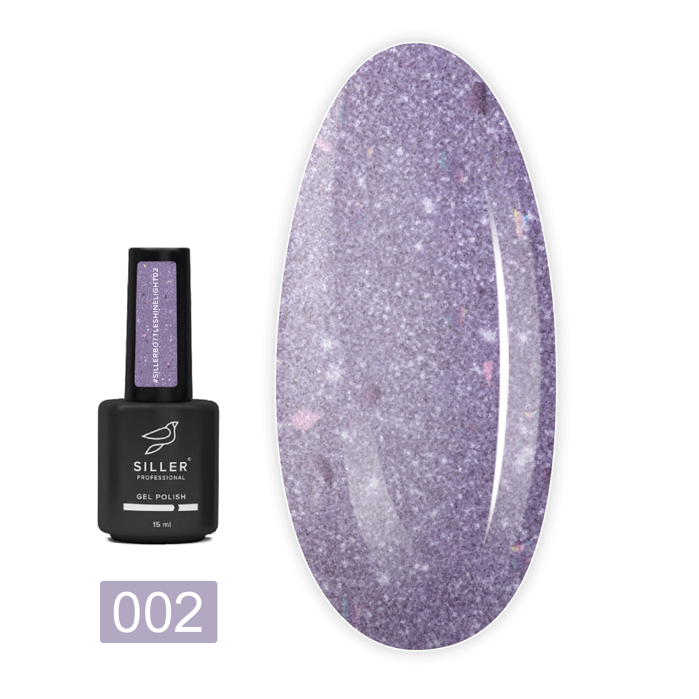 Гель Siller Bottle Gel Shine Light 15 мл (002)