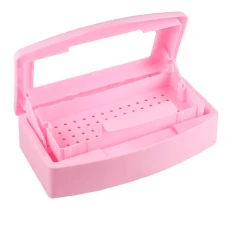 Контейнер для стерилізації інструменту з віконцем (Рожевий)