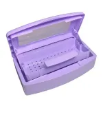Контейнер для стерилизации инструмента с окошком (фиолетовый)