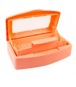 Контейнер для стерилизации инструмента с окошком (Оранжевый)