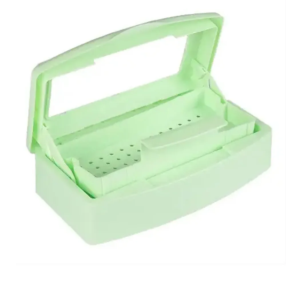 Контейнер для стерилизации инструмента с окошком (салатовый)