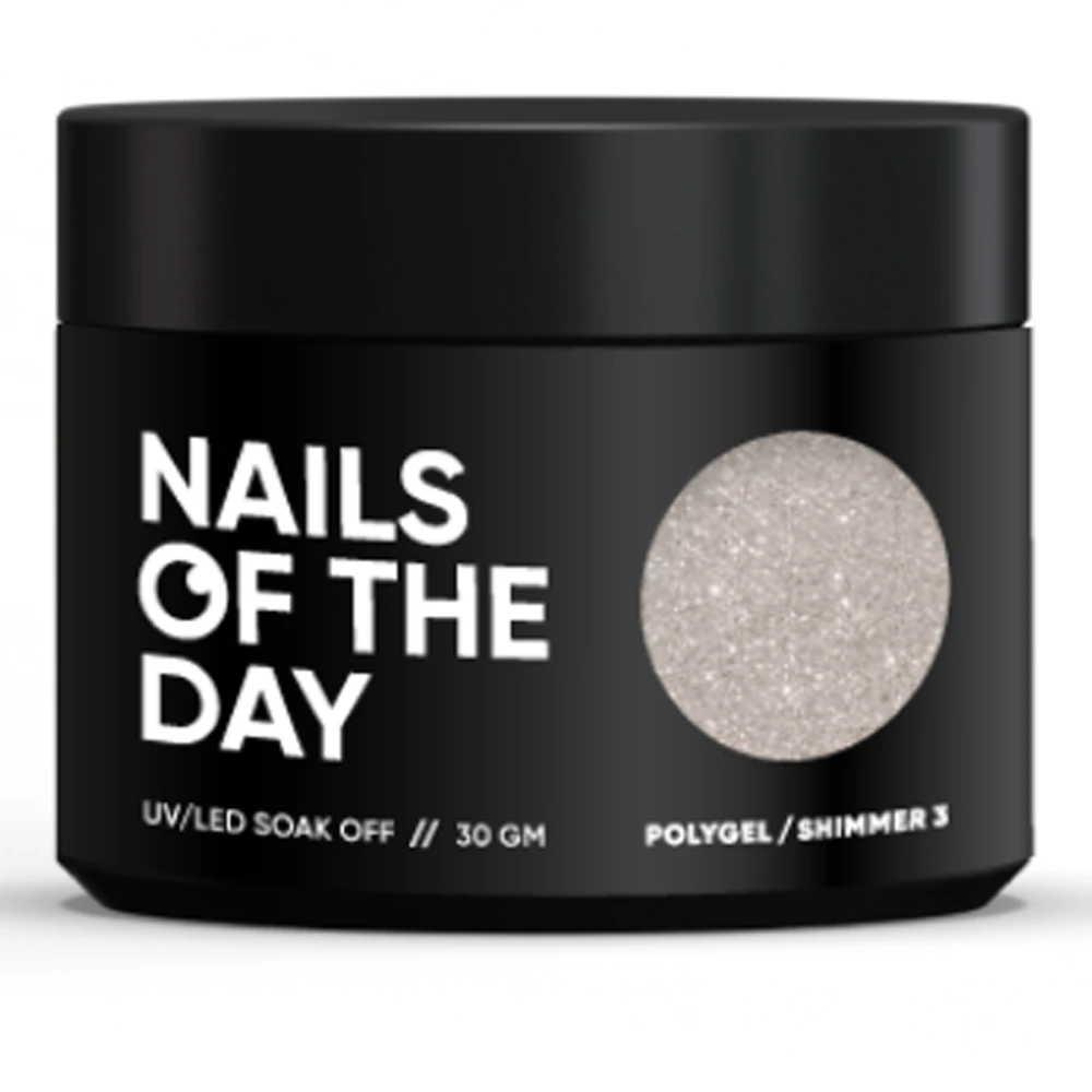 Полігель NailSofTheDay Poly Gel 30 мл (Shimmer №03)