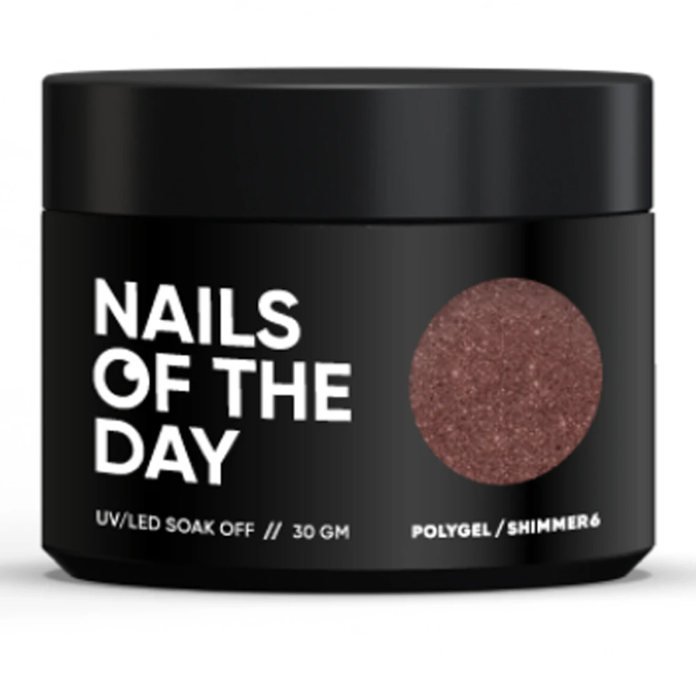 Полігель NailSofTheDay Poly Gel 30 мл (Shimmer №06)