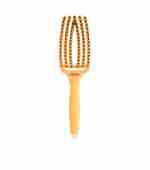 Щітка Olivia Garden Finger Brush Care Iconic Boar&Nylon M (Black Onyx)