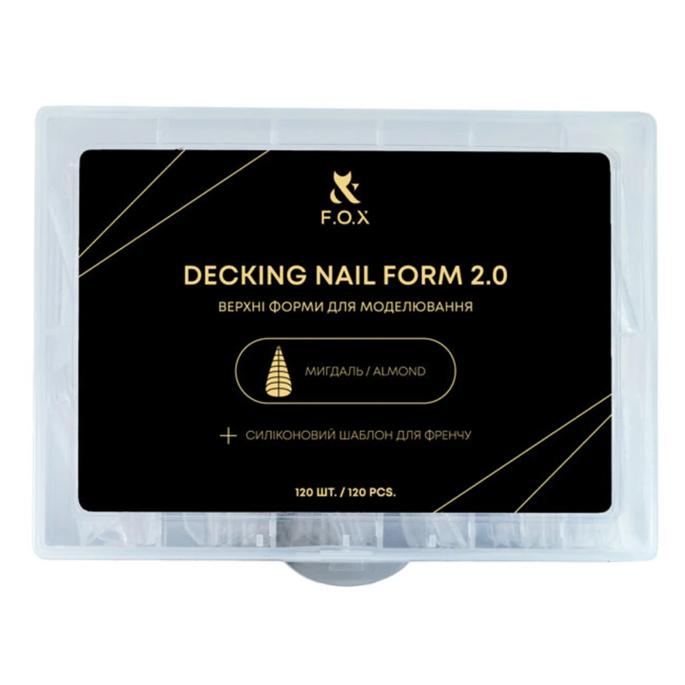 Формы верхние FOX Decking Nail from 2.0 120 шт (Миндаль)