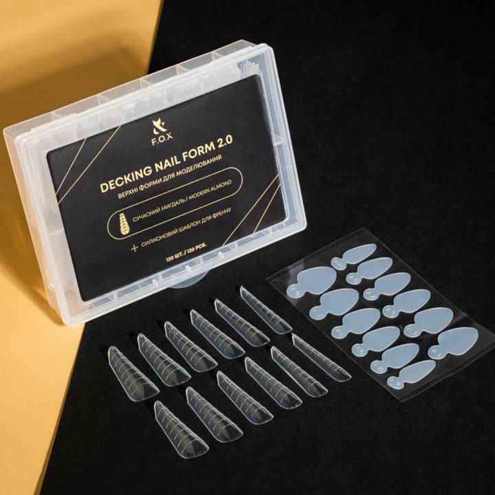 Форми верхні FOX Decking Nail from 2.0 120 шт (Сучасний Мигдаль)