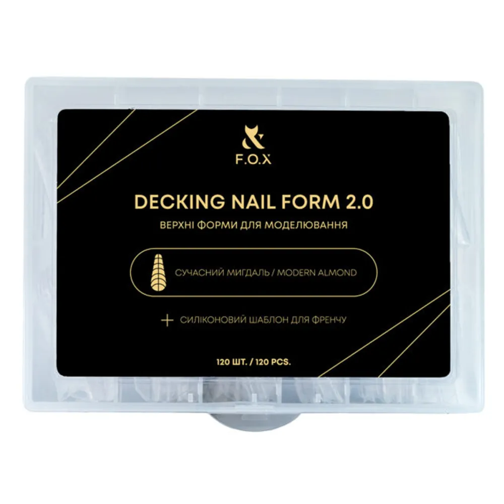 Форми верхні FOX Decking Nail from 20 120 шт (Сучасний Мигдаль)