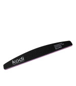 Пилка КODI Полумесяц № 33 черно-фиолет 80/80 размер (178/28/4)