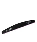 Пилка КODI Полумесяц № 33 черно-фиолет 80/80 размер (178/28/4)