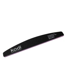 Пилка КODI Полумесяц № 33 черно-фиолет 80/80 размер (178/28/4)