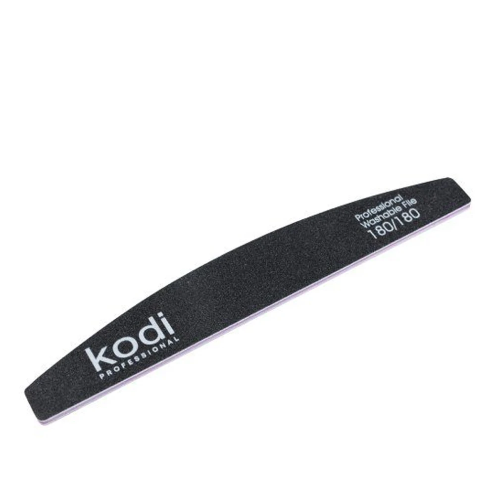 Пилка КODI Полумесяц № 37 черно-фиолет 180/180 размер (178/28/4)