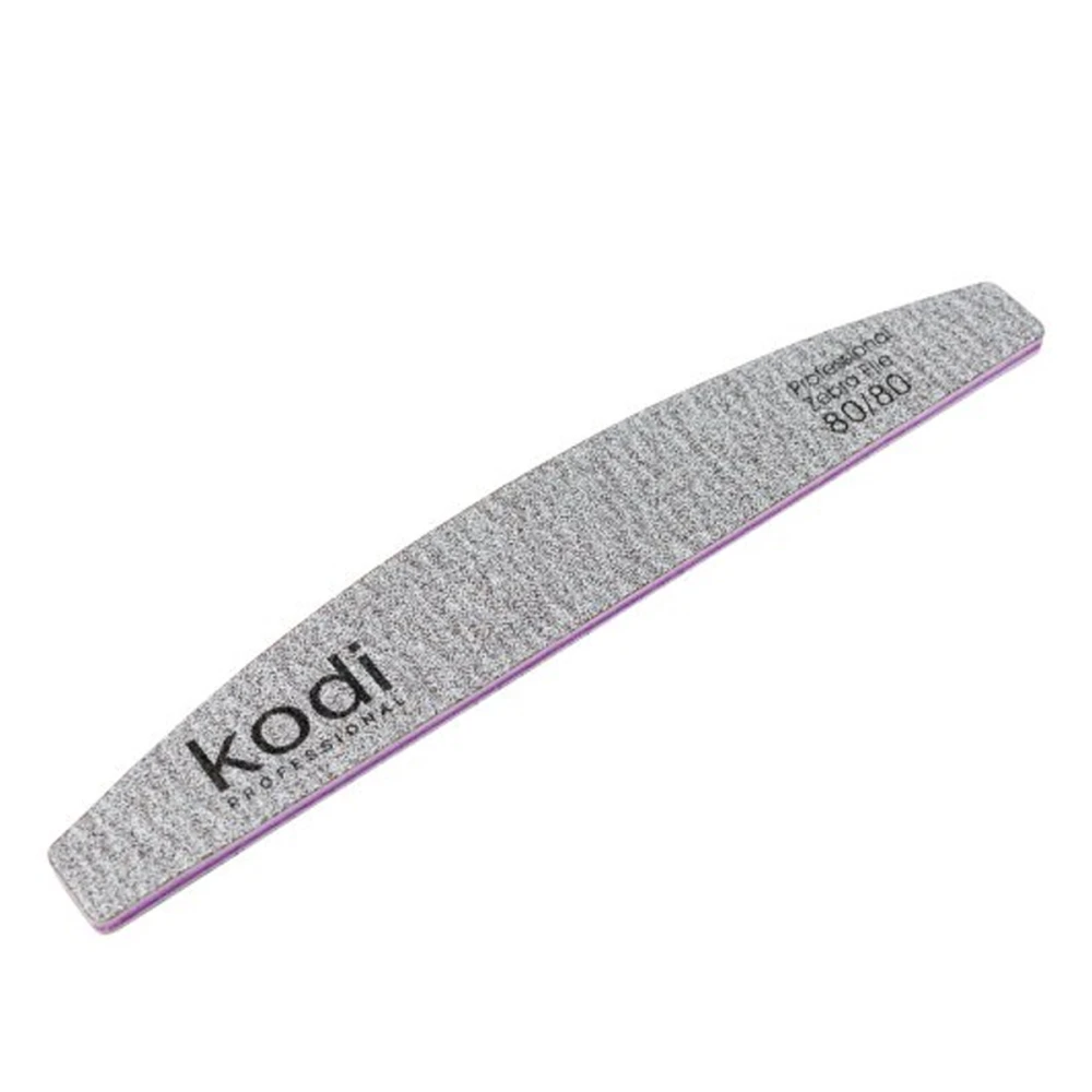 Пилка КODI Півмісяць № 66 коричнева 80/80 розмір (178/28/4)