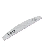 Пилка КODI Півмісяць № 130 світло сіра-фіолет 120/180 розмір (178/28/4)