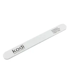 Пилка КODI Прямой формы №18 белая 100/100 размер (178/19/4)