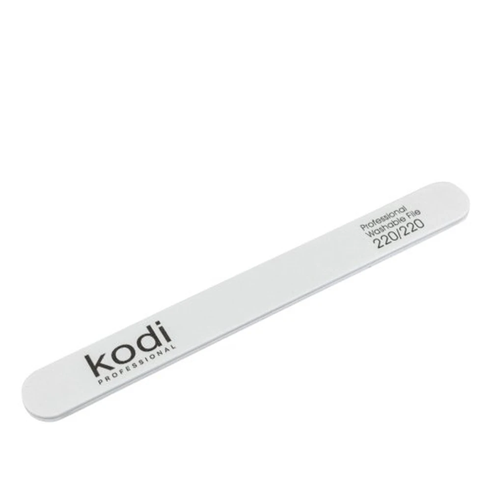 Пилка КODI Прямой формы №21 белая 220/220 размер (178/19/4)