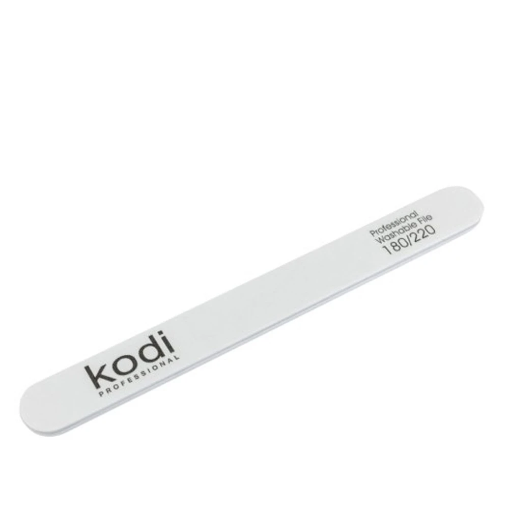 Пилка КODI Прямої форми № 23 біла 180/220 розмір (178/19/4)