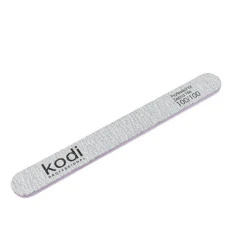 Пилка КODI Прямой формы № 133 светло серая-фиолет 100/100 размер (178/19/4)