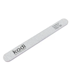 Пилка КODI Прямой формы № 135 светло серая-фиолет 150/150 размер (178/19/4)