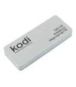 Пилка-бафф КODI Прямоугольной формы № 169 серо-белая 100/100 размер (90/35/11.5)