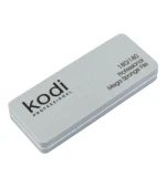 Пилка-бафф КODI Прямоугольной формы № 172 серо-белая 180/180 размер (90/35/11.5)