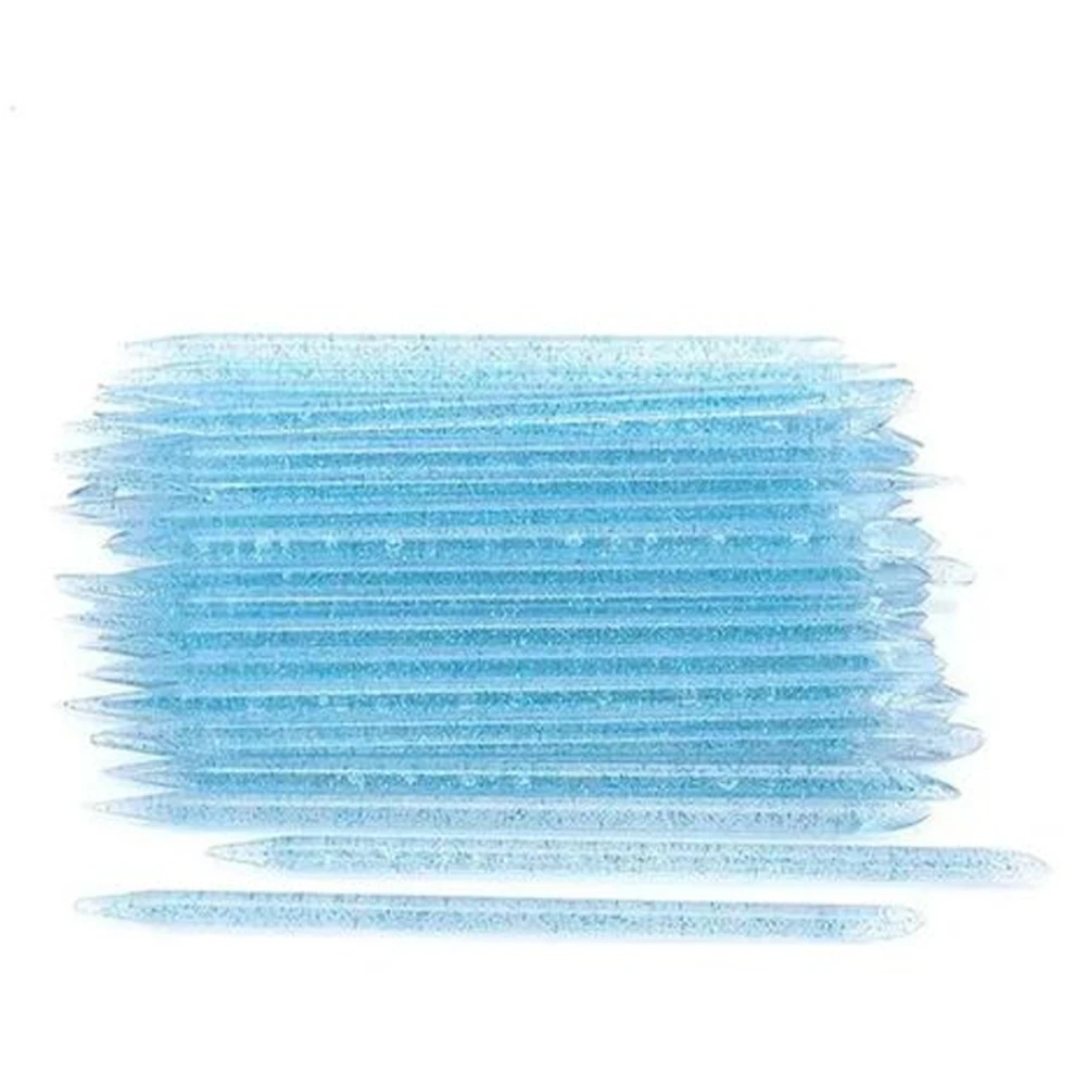 Палочки пластиковые многоразовые KODI для кутикулы 50 ед (Голубой)