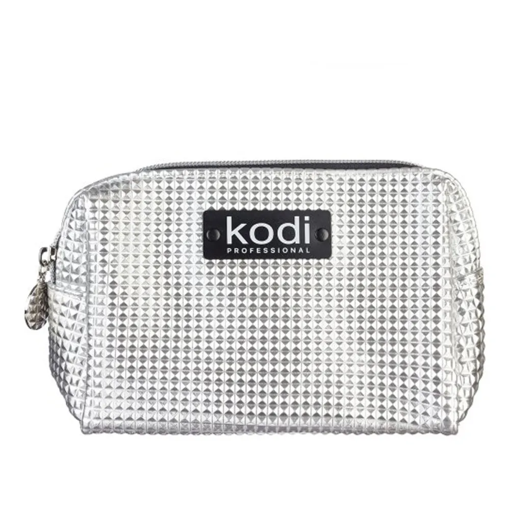 Косметичка KODI "Дельта" розмір S (Сріблясті соті)